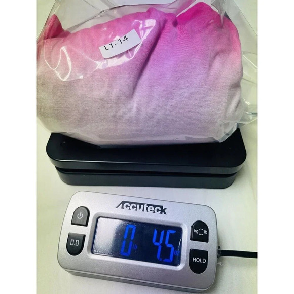 Young Fabulous Broke Tank Top Medium Ombré Racerback Ruched Draped Sheer Stretch - Picture 8 of 8